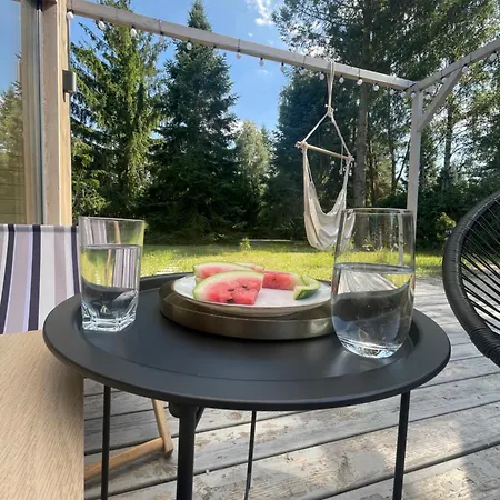 Casa de Férias Skandynawskie Nad Pilicą, Biała Góra, Mazowieckie Krzemien